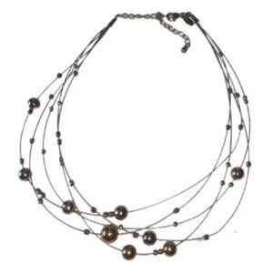 Lil Sophia Multi Strand Sphere Necklace